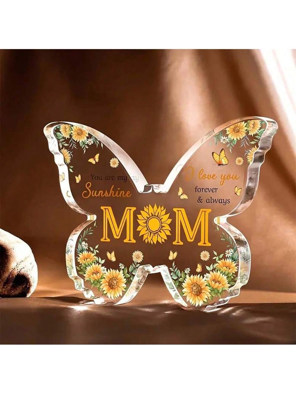 Gifts For Mom. Grandma, Aunt or Nana DIY Unique Mom Gift Ideas Butterfly-Shaped Acrylic Keepsake Gifts For Mothers Day