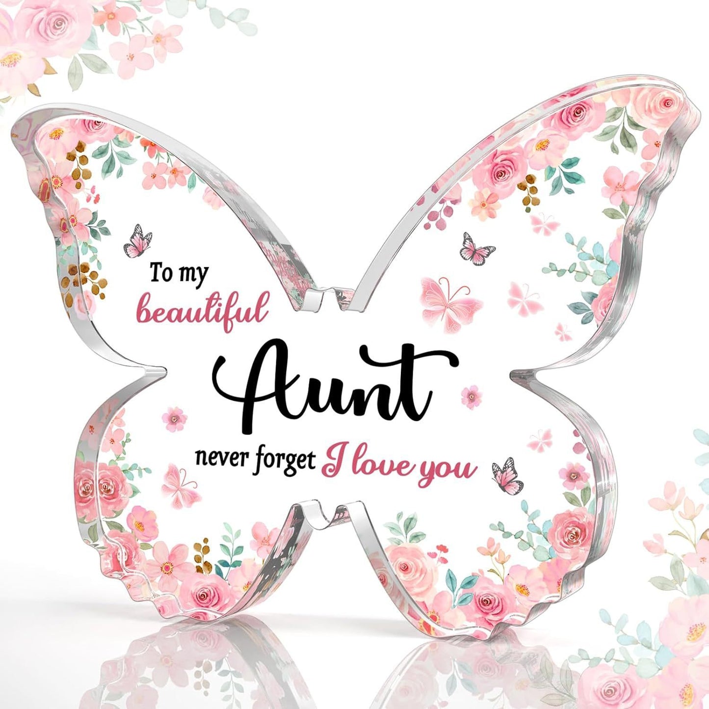 Gifts For Mom. Grandma, Aunt or Nana DIY Unique Mom Gift Ideas Butterfly-Shaped Acrylic Keepsake Gifts For Mothers Day