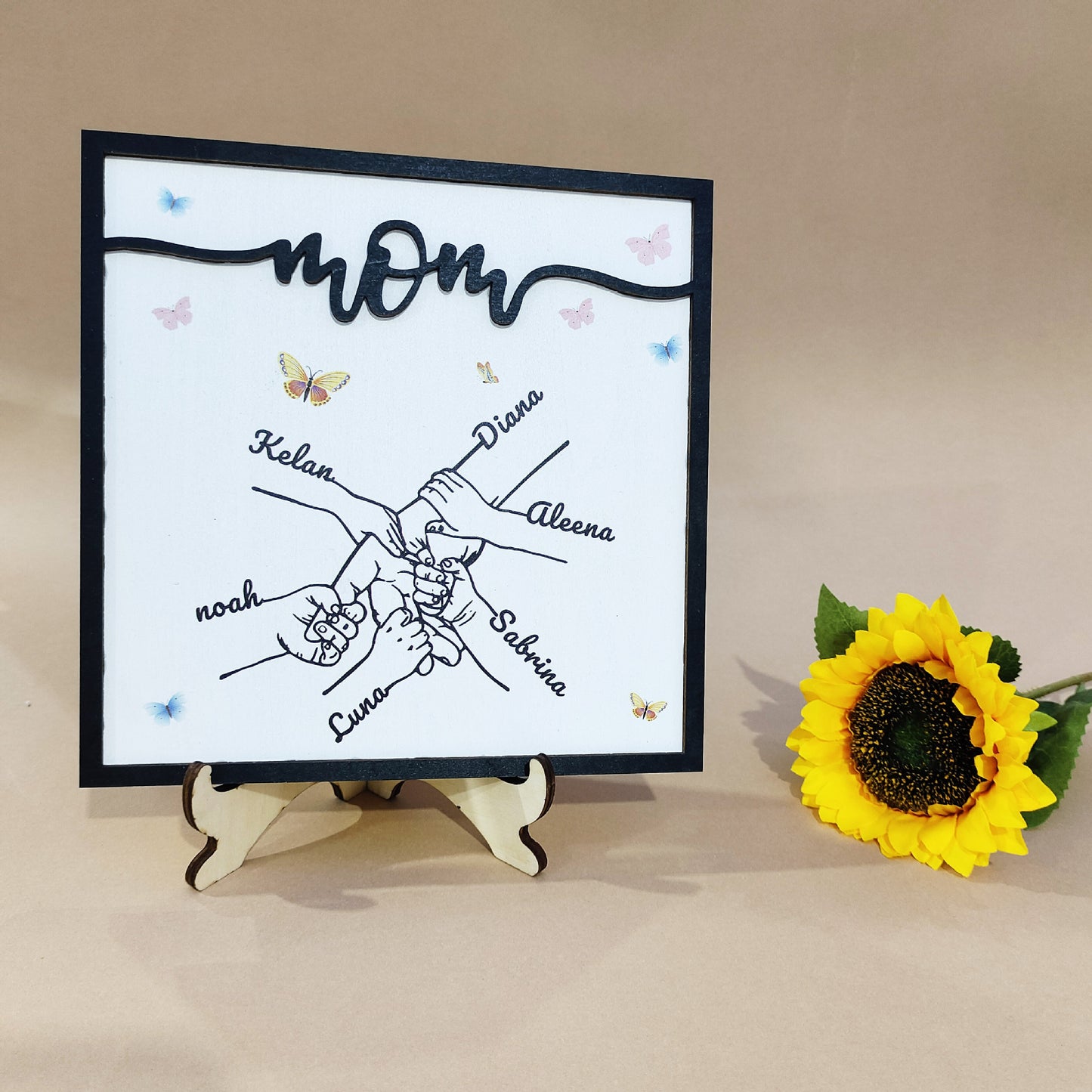 Souvenir Gift Wooden Frame Poster Canvas