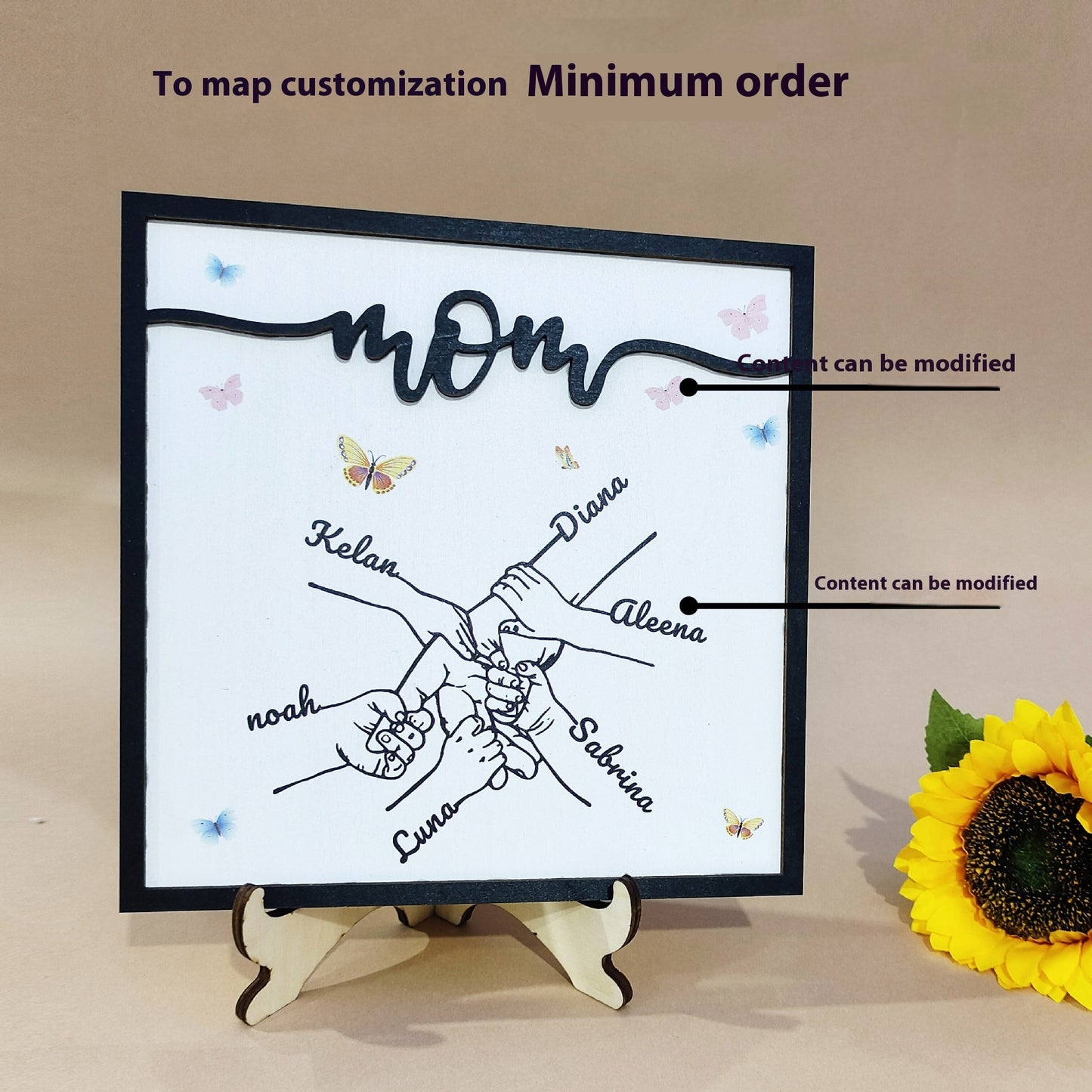 Souvenir Gift Wooden Frame Poster Canvas
