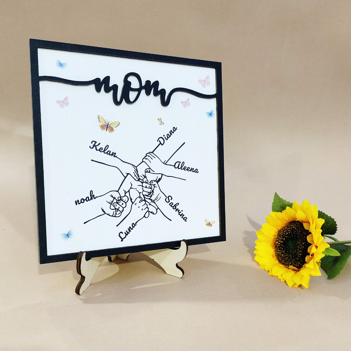 Souvenir Gift Wooden Frame Poster Canvas