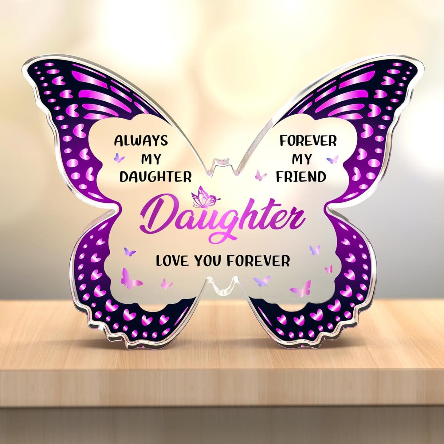 Gifts For Mom. Grandma, Aunt or Nana DIY Unique Mom Gift Ideas Butterfly-Shaped Acrylic Keepsake Gifts For Mothers Day