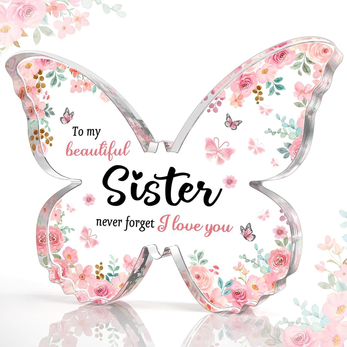 Gifts For Mom. Grandma, Aunt or Nana DIY Unique Mom Gift Ideas Butterfly-Shaped Acrylic Keepsake Gifts For Mothers Day