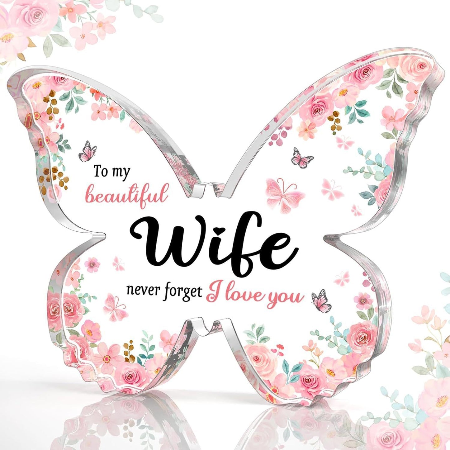 Gifts For Mom. Grandma, Aunt or Nana DIY Unique Mom Gift Ideas Butterfly-Shaped Acrylic Keepsake Gifts For Mothers Day