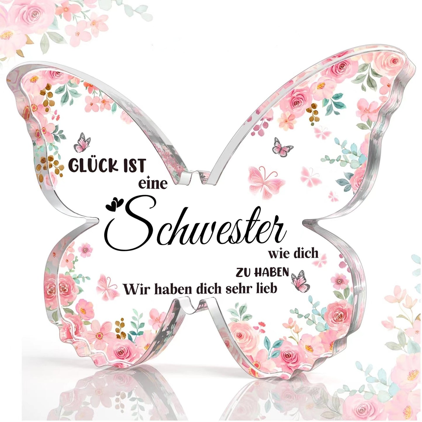 Gifts For Mom. Grandma, Aunt or Nana DIY Unique Mom Gift Ideas Butterfly-Shaped Acrylic Keepsake Gifts For Mothers Day