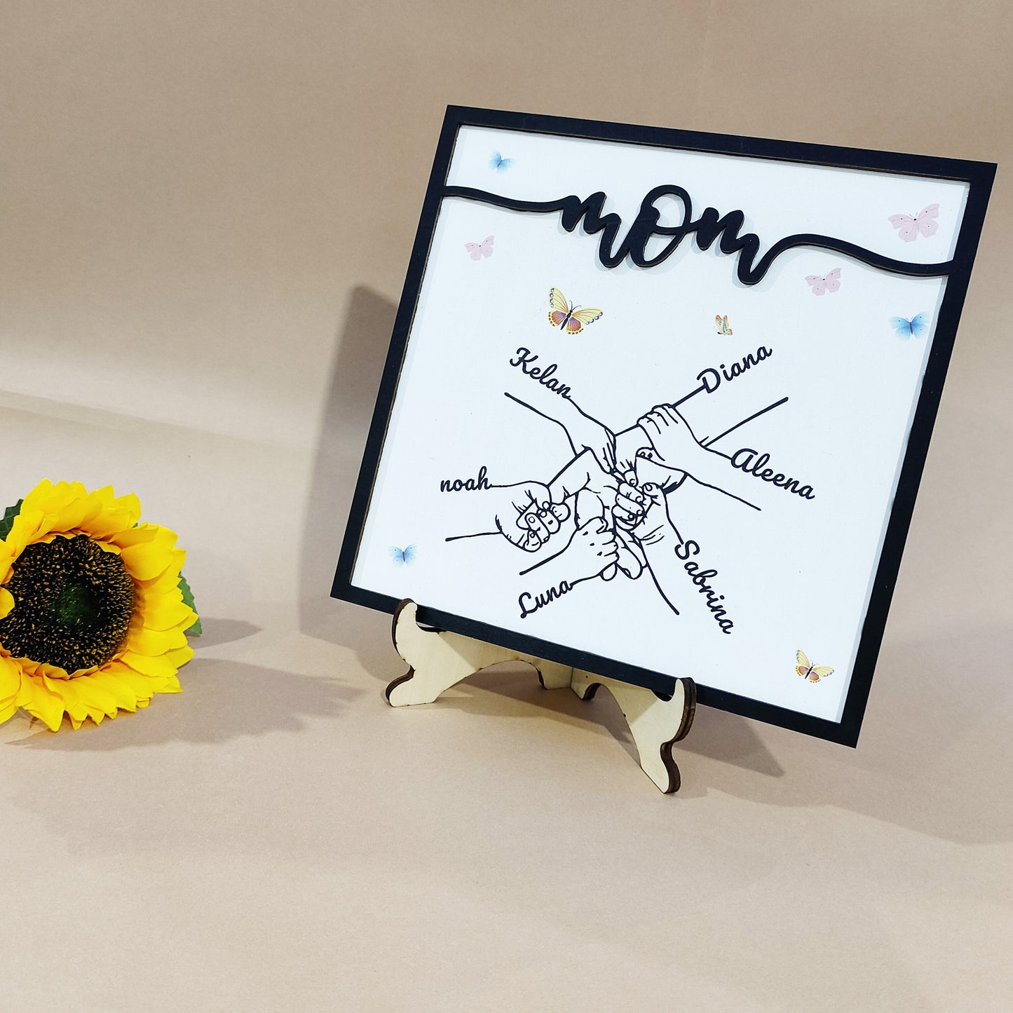 Souvenir Gift Wooden Frame Poster Canvas