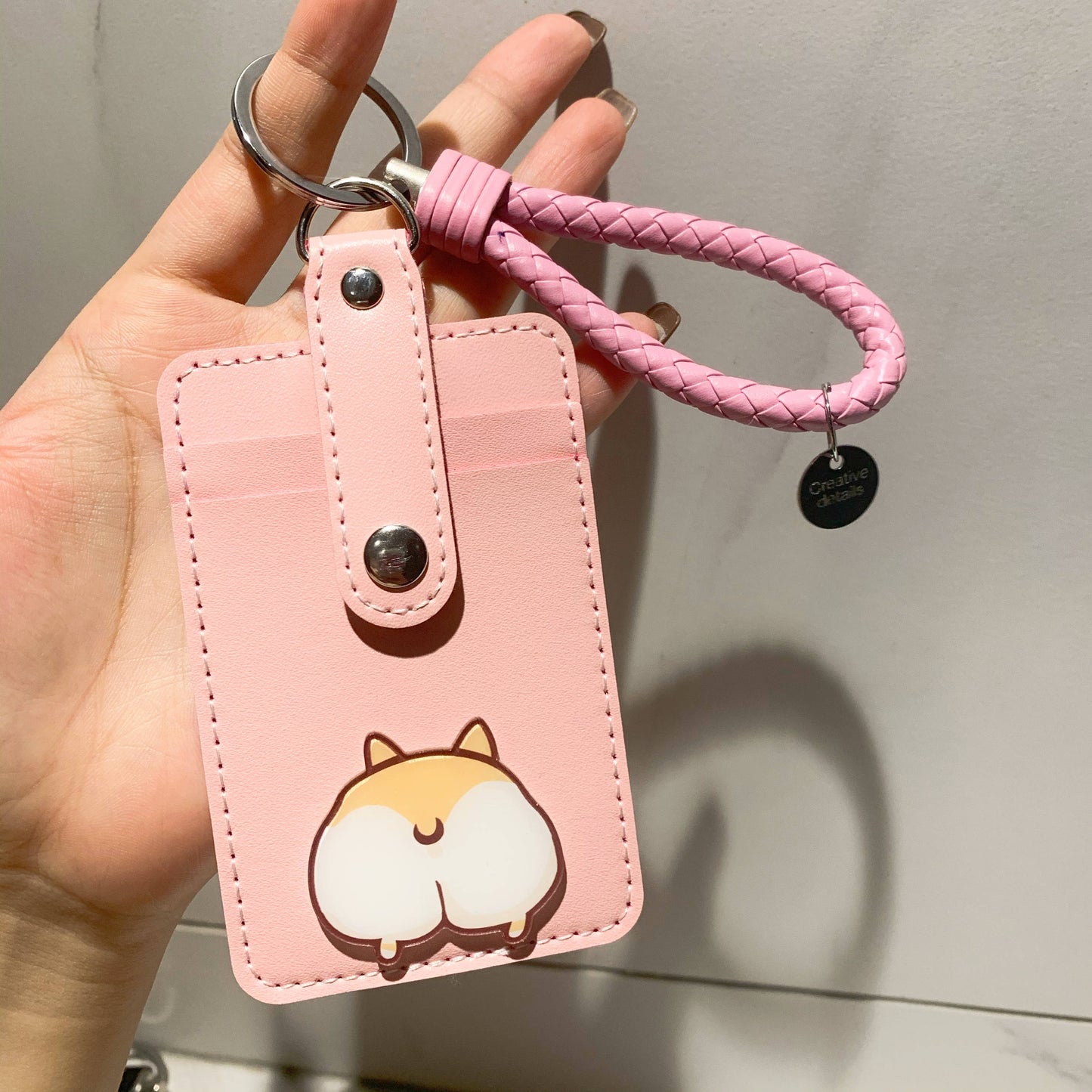 Cute corgi card bag