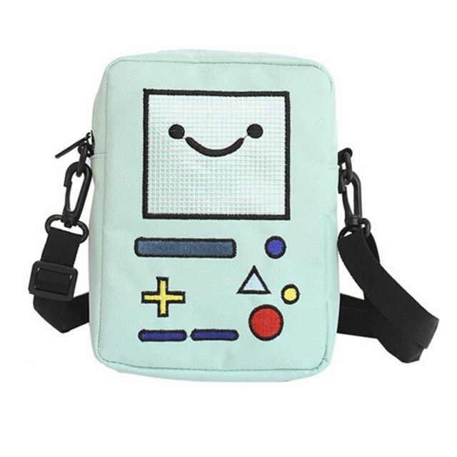 Funny Children's Cartoon Robot Messenger Bag