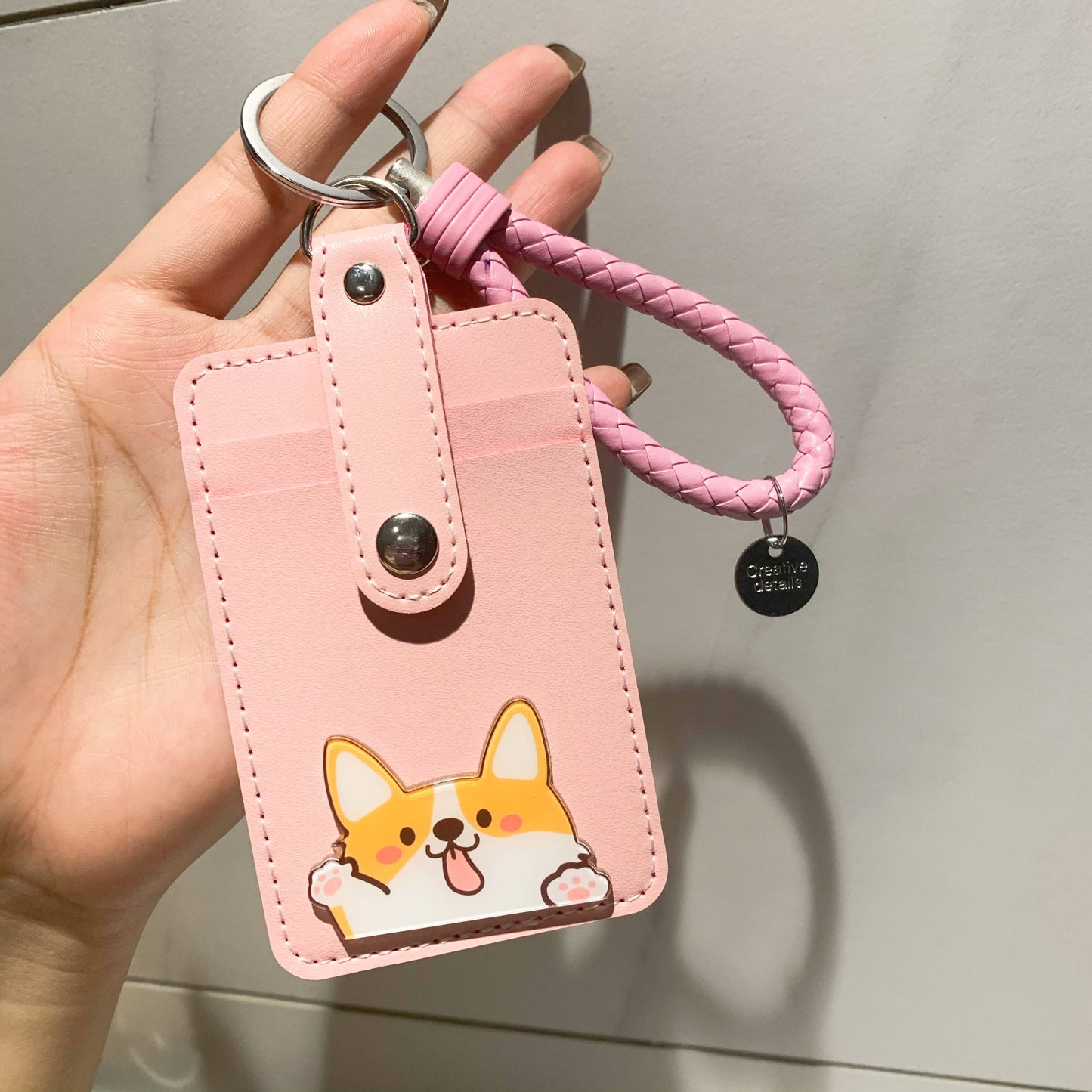 Cute corgi card bag