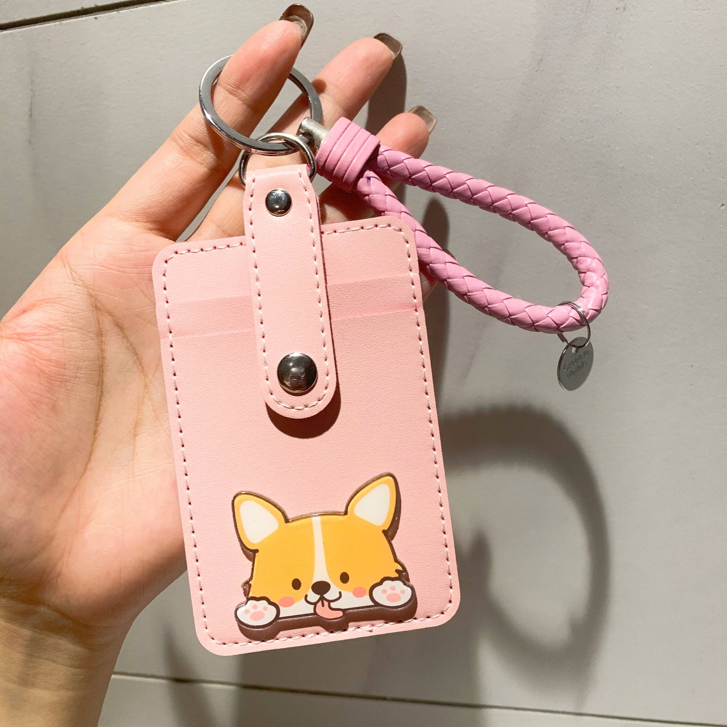 Cute corgi card bag